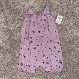 Minnie Mouse baby romper NWT